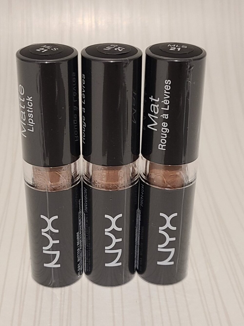 3 Pieces NYX Butter Lipstick #MLS21
